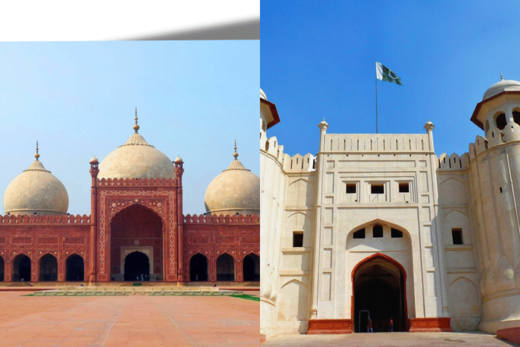 “Historic Lahore city with Badshahi Mosque, popular cultural and tourist hub in Pakistan.”