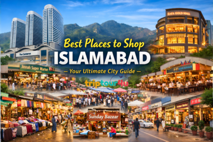 Best places to shop in Islamabad include Centaurus Mall, Safa Gold Mall, Jinnah Super Market, F-10 Markaz, Kohsar Market, and Sunday Bazaar.